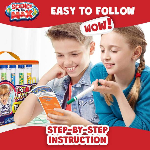 BrainyBee DIY STEM Science Kit /Educational Chemistry Experiment Set for Kids