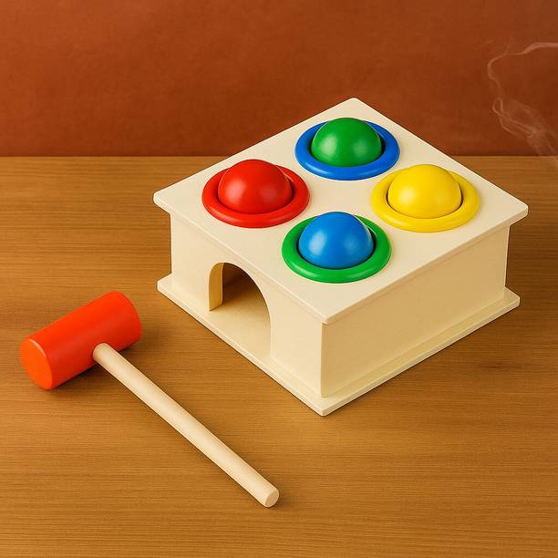 ToyTopia Universe Wooden Hammer Pounding Toy