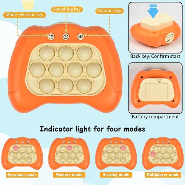 CountryLink Fast Push Pop it Intelligent Game Pop it Toy Musical Toy for Kids