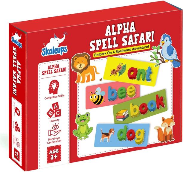Skaleups Educational and spelling Learning Toys Matching Alphabet Word Game