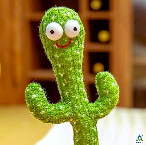 AGRAVAS Dancing Cactus Talking Toy can Recording and Repeat Your Words for Educa