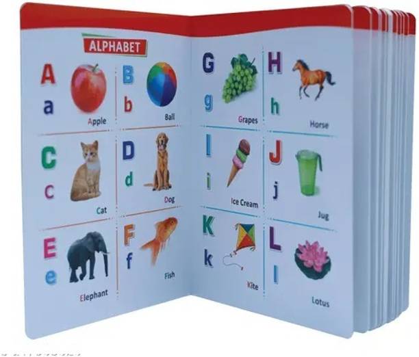 ZARQITO Kids All in one hard book for Pre School child Hindi And English Language