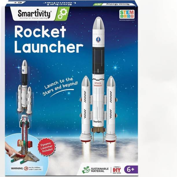 Smartivity Rocket Launcher Kit for Kids 6-8-10-12-14 Years Old Boys & Girls