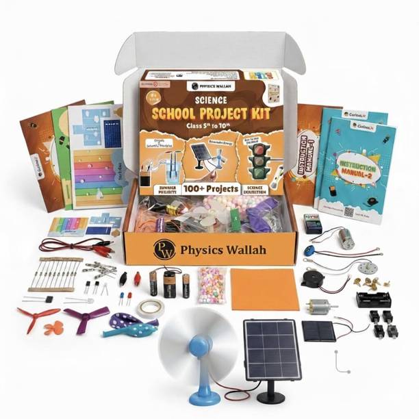 PW Science Kit for School Project for Girls & Boys Age 8 to 15 Years Old