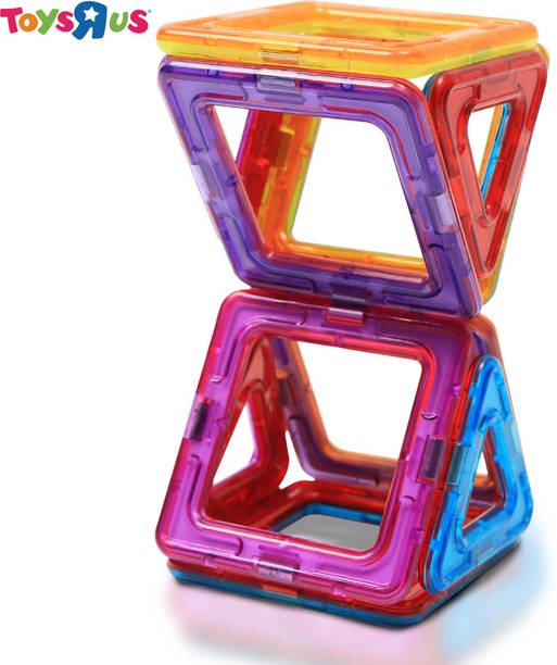 Toys R Us Universe of Imagination Magnetic Building Blocks 38 pieces