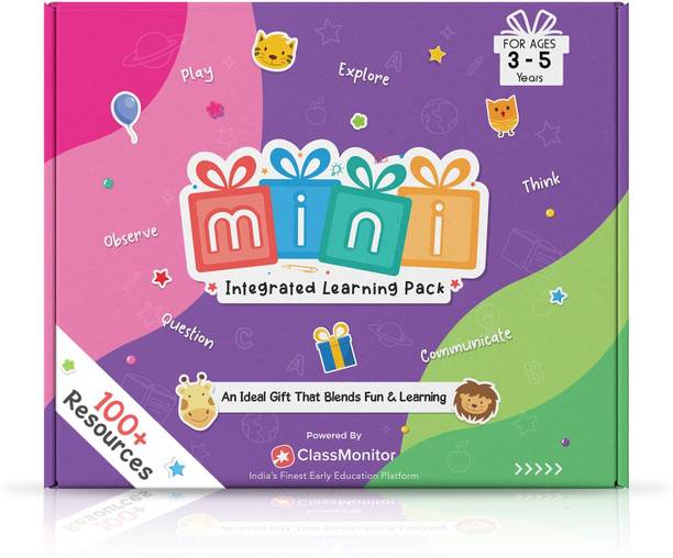 ClassMonitor 14+ Learning Activity for Age 3-5 Years Mini Learning Kit for Kids
