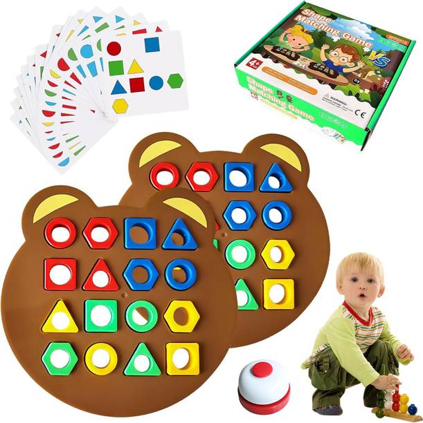 Extrawish Shape Toy Fun Game Home Play for Kids Hexagon Geometric Figure Montessori abacus