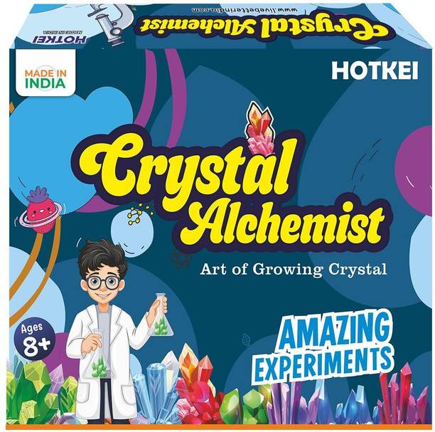होटकी Science Experiment Crystal Growing Kit toy gift set for kids girls