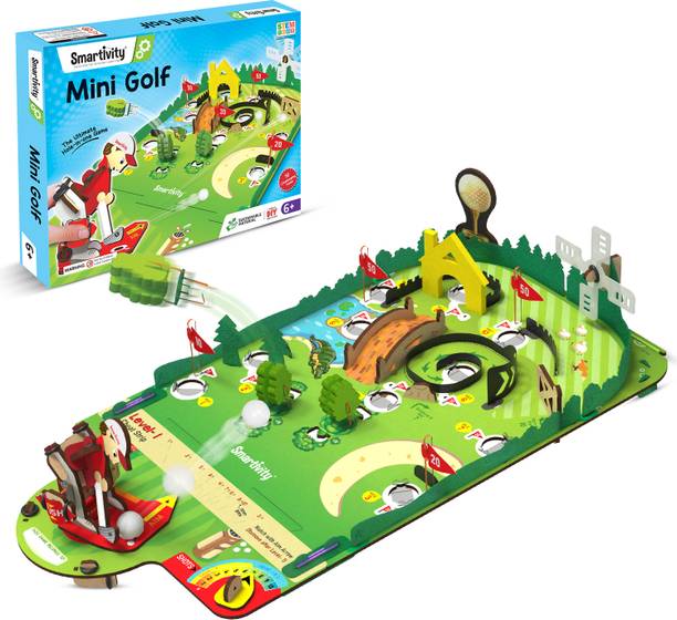 स्मार्टिविटी Mini Golf Tabletop Game for Kids 6-12 Years Old
