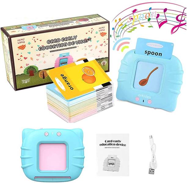 Bluejack Flash Cards for kids Electronic Voice Learning Preschool Early Education 112Pics