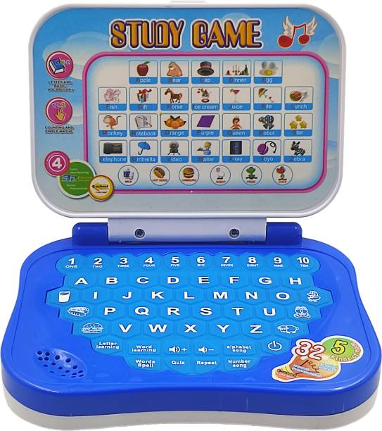 Humaira Study Mini Game Educational Laptop with Fun Learning Games Activity for Kids