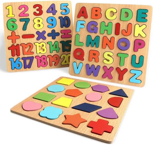 VHD Wooden Learning Educational Game Board for Kids, Puzzle Toys