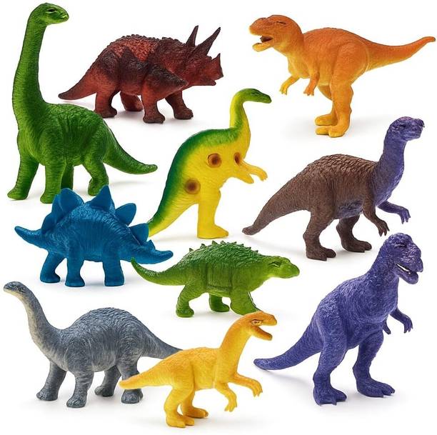 Jericos Non-Toxic Dinosaur Toy Set – 12 Dino Figures for Boys & Girls