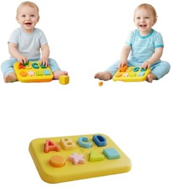 funfabletoys Wooden Shape Sorting Board