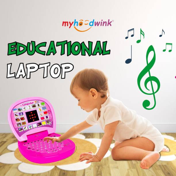 Myhoodwink Kids Learning Educational Laptop Toy with Mu...