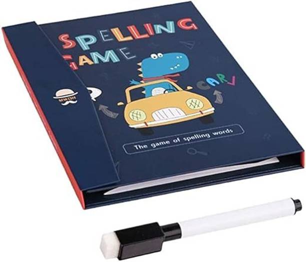 MOREL Portable Magnetic Word- Spelling Book Game- Intellectual Early Education Toys
