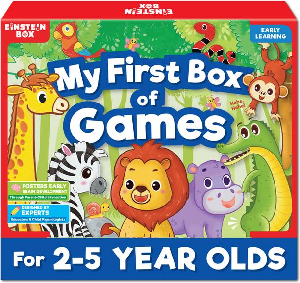 Einstein Box My First Box of Games for Kids 2,3,4,5 Years Old |