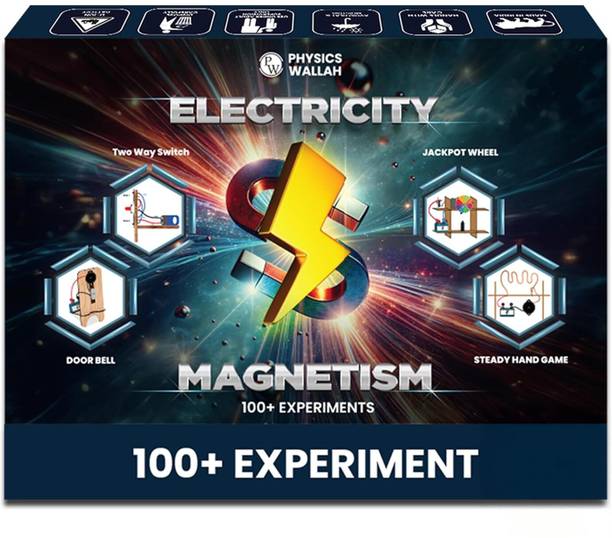 PW Curious Jr. Electricity & Magnetism Science Projects Kit