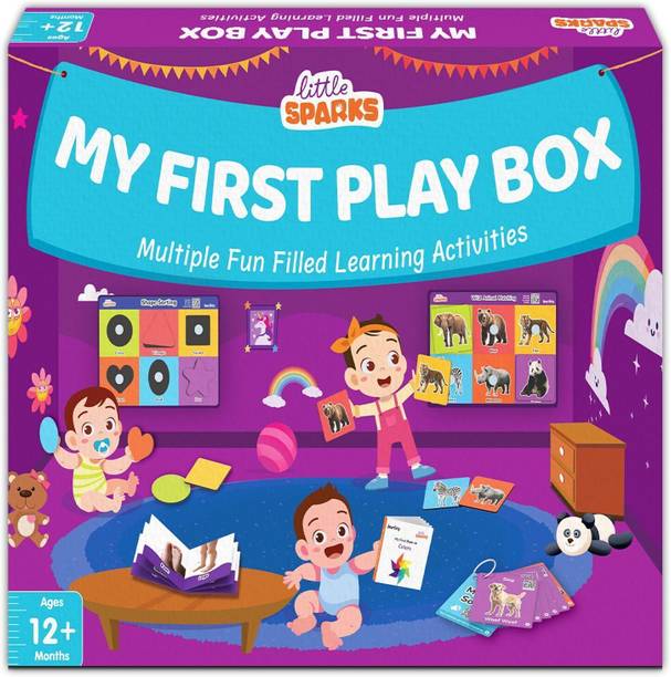 स्मार्टिविटी My First Play Box 5-in-1 Preschool Activity Kit for 1+ Years Old Boys & Girls