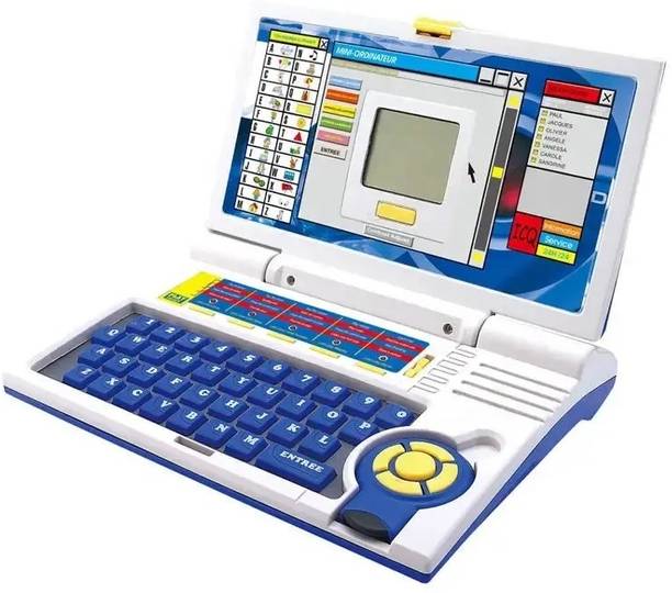 VAAYU Kids Laptop Computer Toys Activity Electronics Alphabet & Number Learning Toy