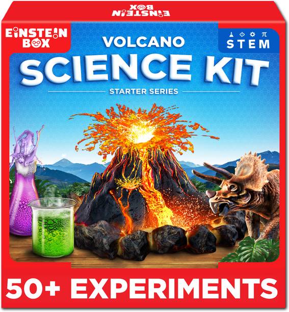 आइनस्टाइन बॉक्स Volcano Science Starter Kit for 6 to 15 Year Olds|
