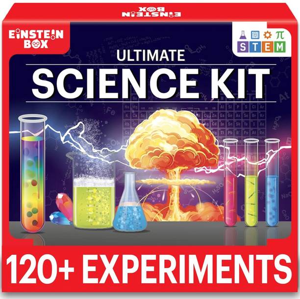 Einstein Box Science Experiment Kit | Chemistry Kit Toys for Boys and Girls Aged 6-12 Years