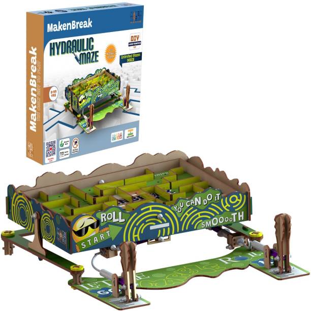 MAKENBREAK Hydraulic Maze - a water powered game