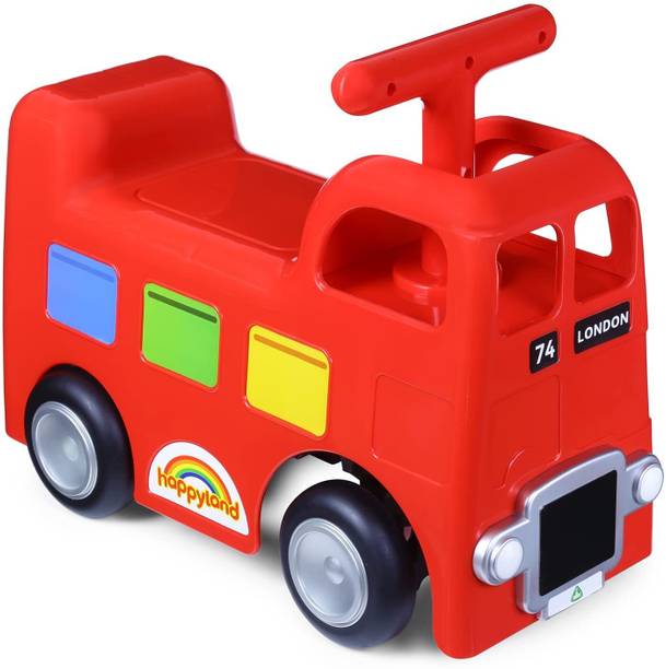 ELC Happyland Ride On Bus-Easy Grip Handles