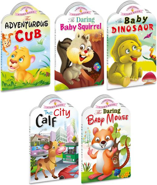 Set Of 5 Story Books | Baby Animals Series