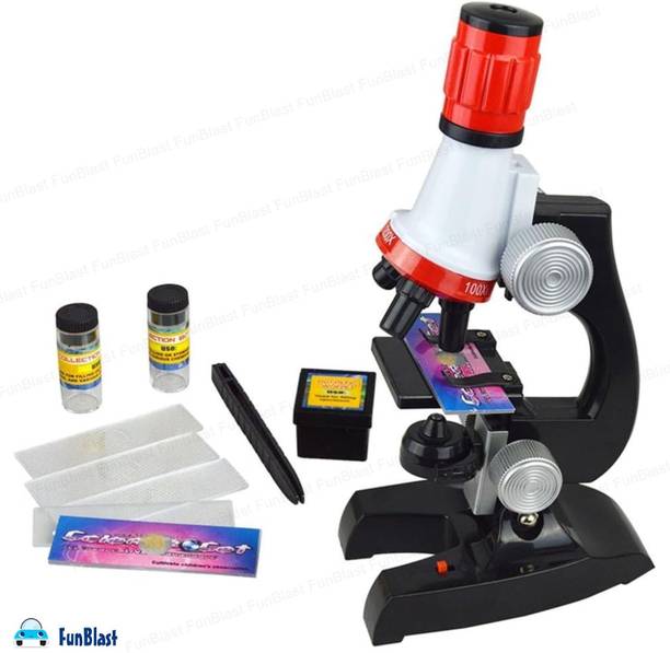 Zuuluzrs Science Microscope Educational Toy Microscope for Kids (SET OF 1))