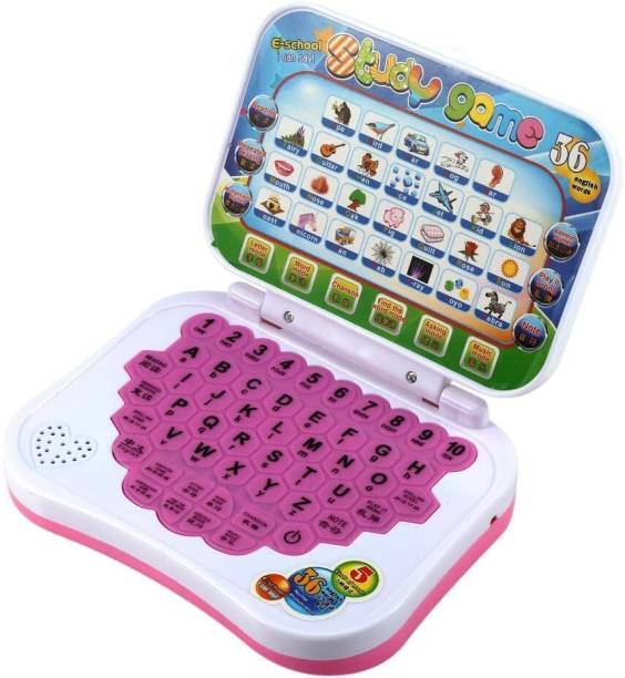 Aapeshwar Educational Learning Kids Mini Laptop Computer Notebook with Music Fun Toy