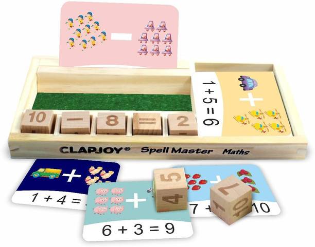 क्लैपजॉय Maths game Calculation add, multiply, subtract, divide Learning Toy for kids
