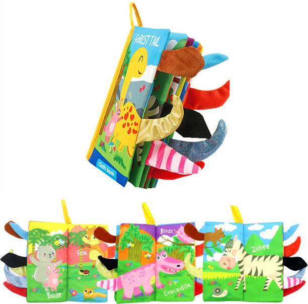 Climberty Forest Theme Soft Sensory Books for Babies 0 to 12 Months Early Educational Toy