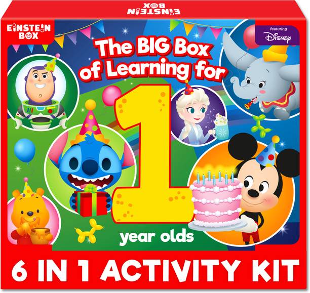 आइनस्टाइन बॉक्स Learning Kit for 1-Year-Old Boys, Girls| Books, Activities for 1 Year Olds