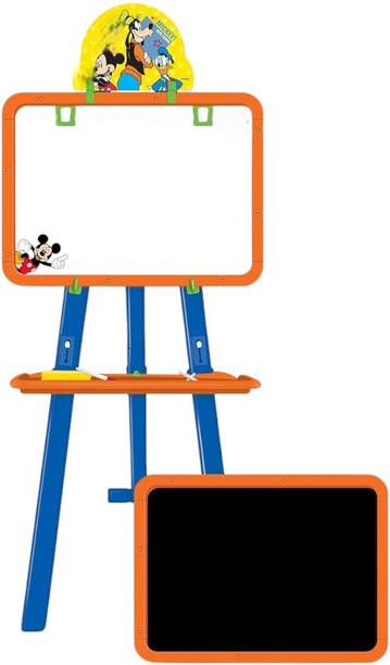 SABIRAT Mickeyy 5 In 1 Dual Side Easel Activity Board For Kids