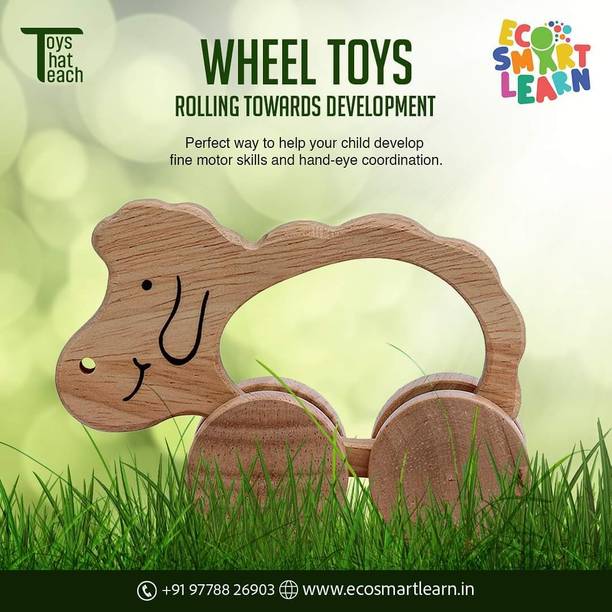 ecosmartlearn Wheel Toy Sheep