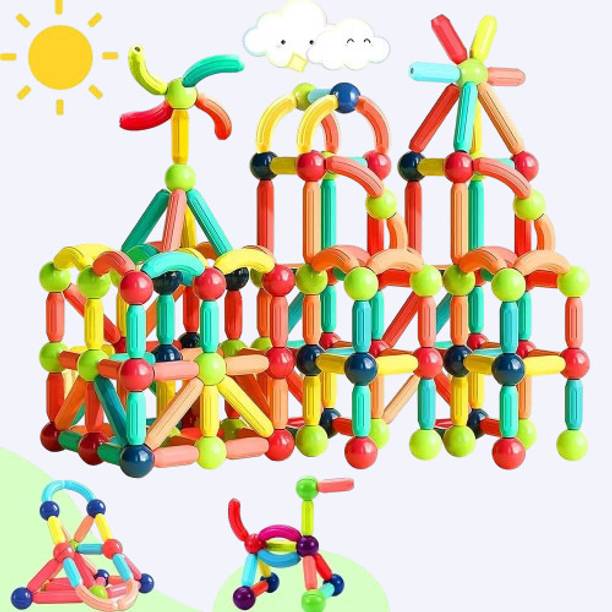 AHYRA 36pcs/Magnetic Building Sticks Blocks Kids Toys, Learning Sticks