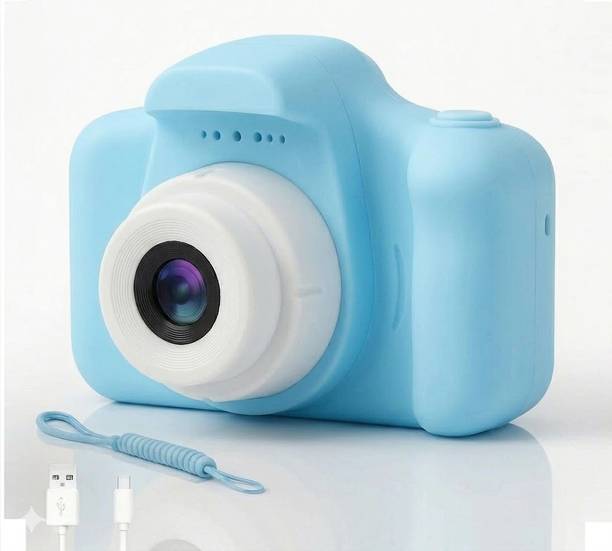 Playvance Kids Digital Camera: 1080P HD Selfie Dual Lens Toy with 32GB Support - Age 3+