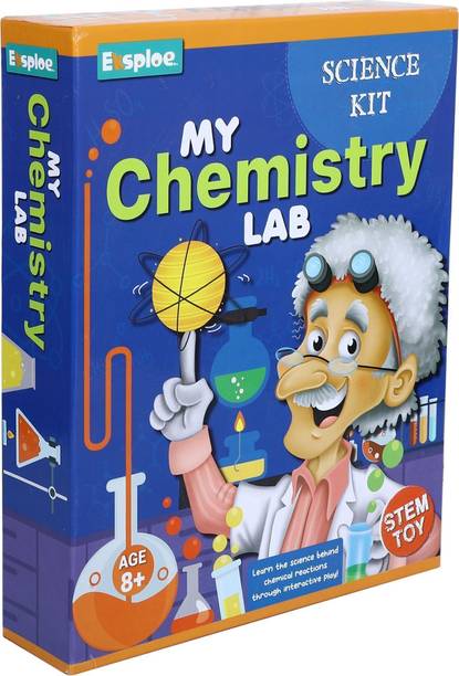 EKSPLOE My Chemistry Lab STEM Science Experiment Kit For Boys & Girls Ages 8+