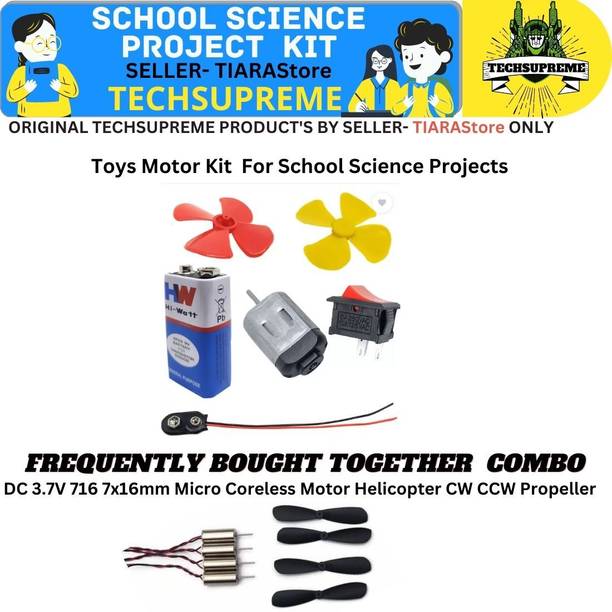 TechSupreme School Science Project Toys Motor kit & Drone Motor Kit