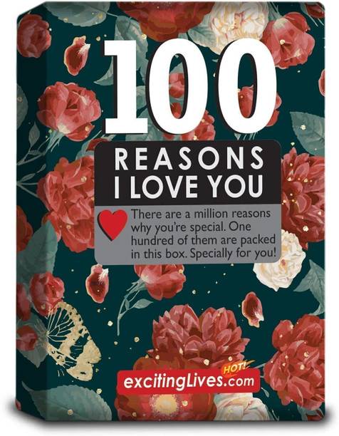 Exciting Lives Hundred Reason I Love You Card Box