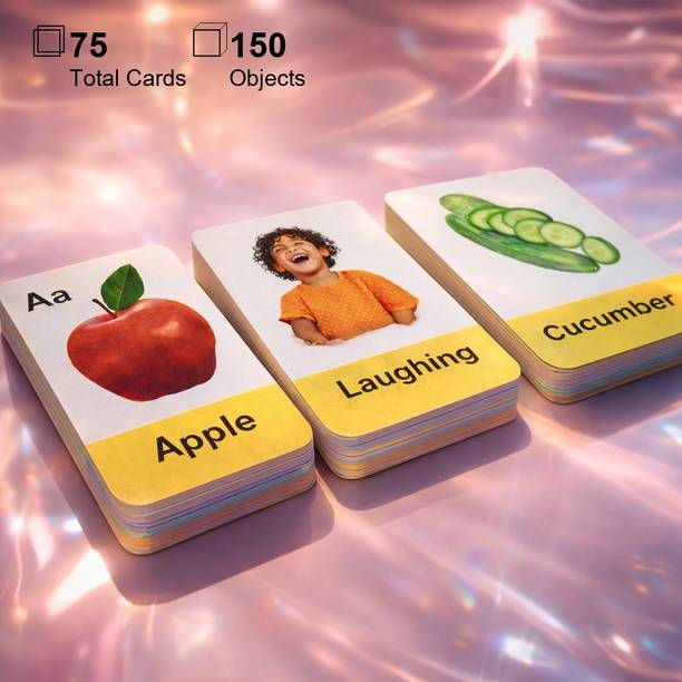 Freny Exim All in One Set of 3 My Flash Card of All In One for children (English) - 75 Card