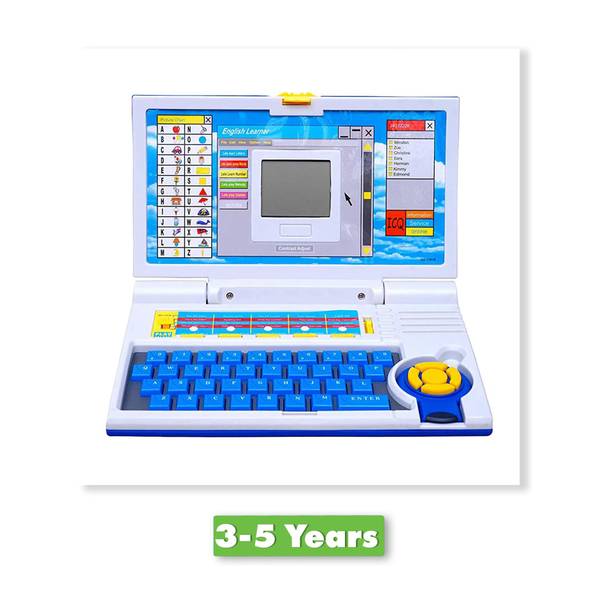 star impex Educational Toy Learning Laptop Computer Toy with LED Screen Display