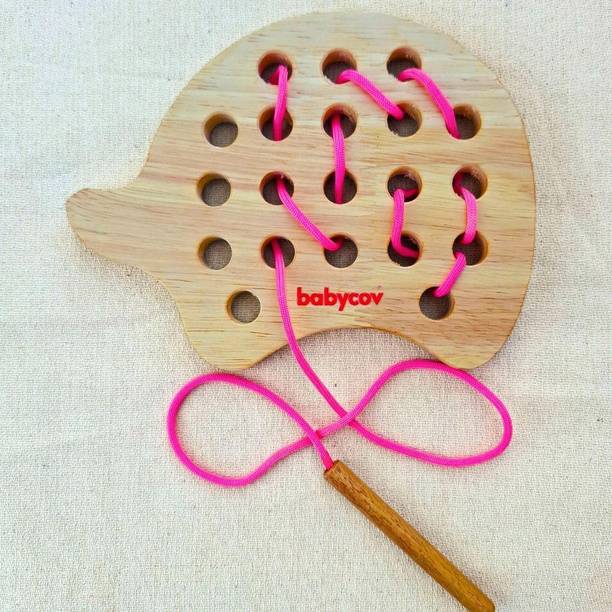 BABYCOV Wooden Learning Toy for Kids | Activity Toy for 2+ Years