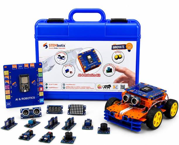 stembotix Innovate AI Robotics Kit for Kids 14+ | STEM Python Coding Kit
