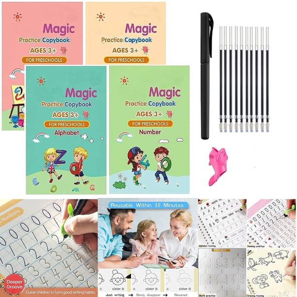 kanaji drawing books magic pen magic copy book for kids hand writing copy book for kids