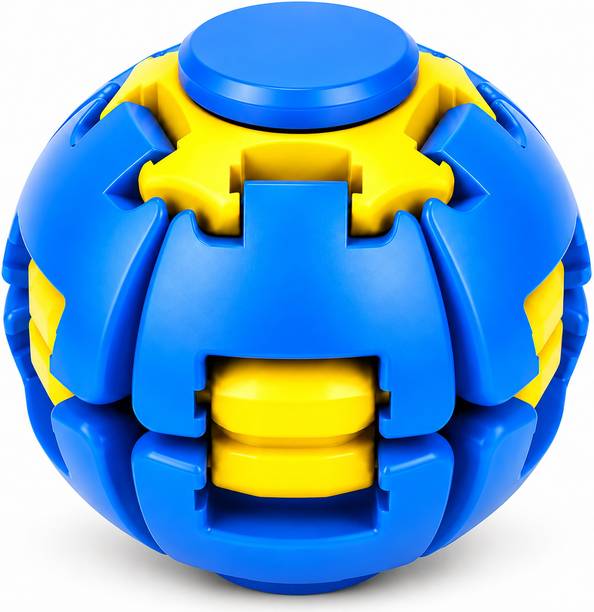 AK10ZONE 360° Press & Spin Fidget Spinner Ball