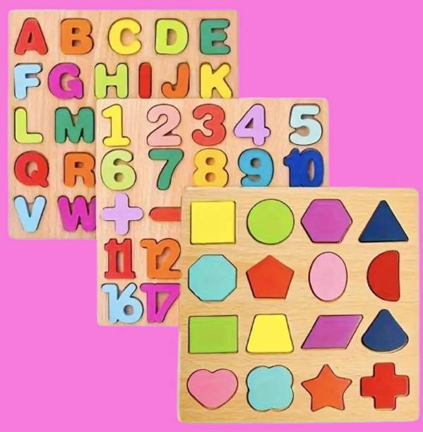 ज़ेक्टोस Educational ABCD Board for Kids Activity Toys for Toddlers