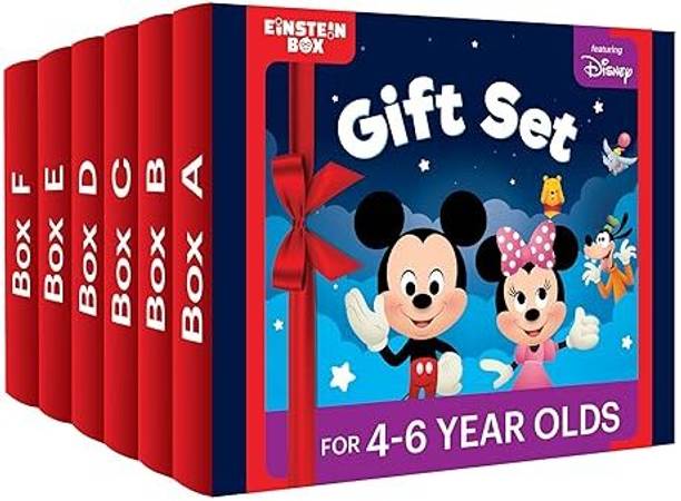 Einstein Box Complete Learning Set for Boys and Girls 4+ Year Old|Birthday Gift Idea|Set of 6