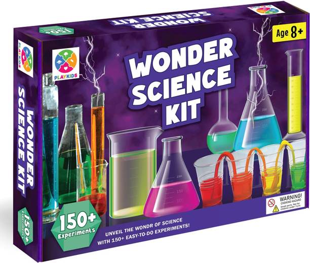 Playkids Play Kids Wonder Science Kit | For Kids Age 8+Years | 150+ STEM